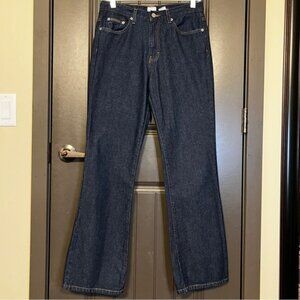 CALVIN KLEIN Flare Blue Jeans, Size 7